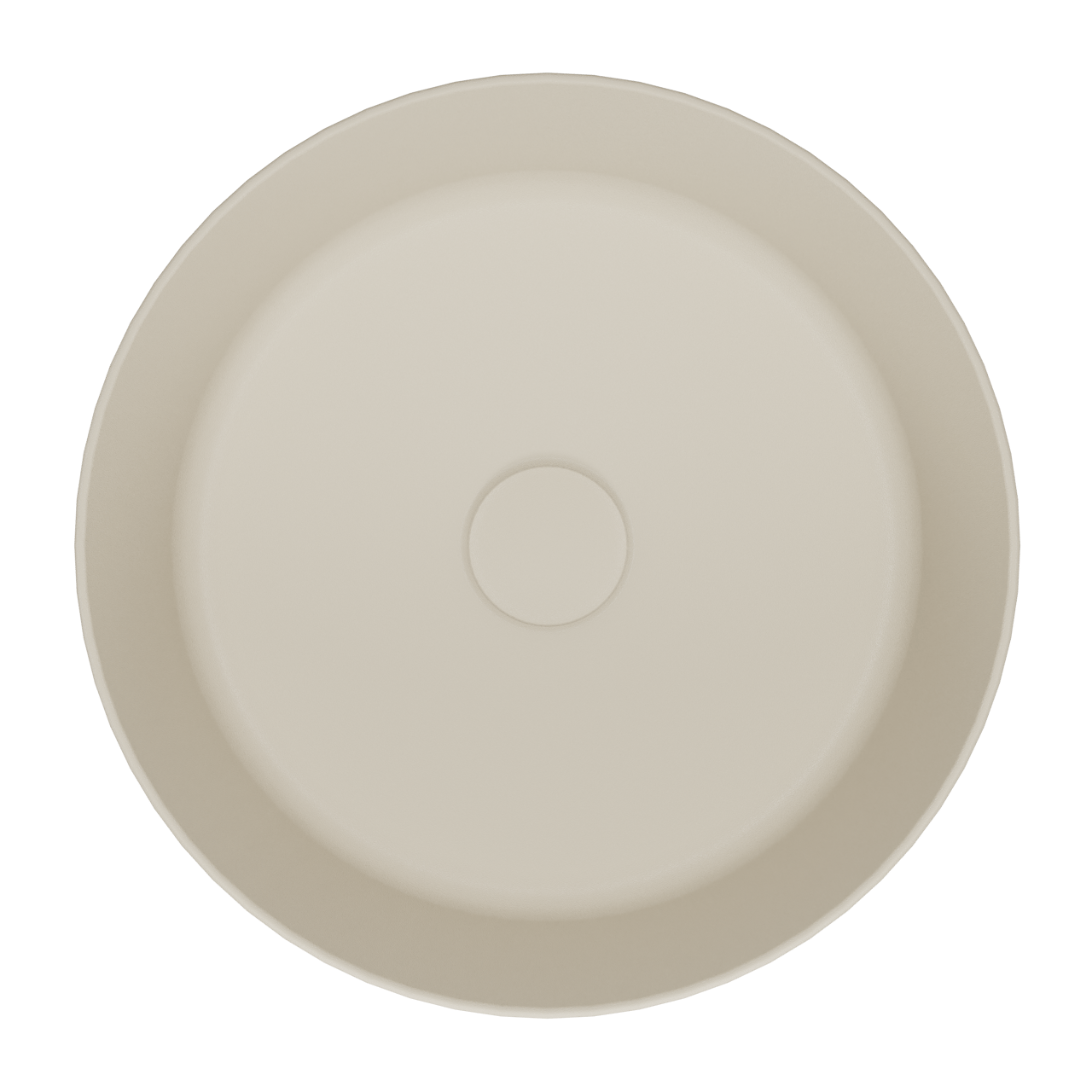 Storke Cona waskom mat sand top solid rond Ø 36 cm