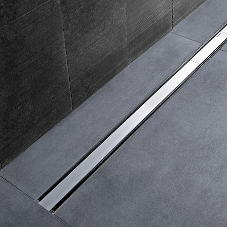 Geberit CleanLine douchegoot 30 - 160 cm geborstelde inox