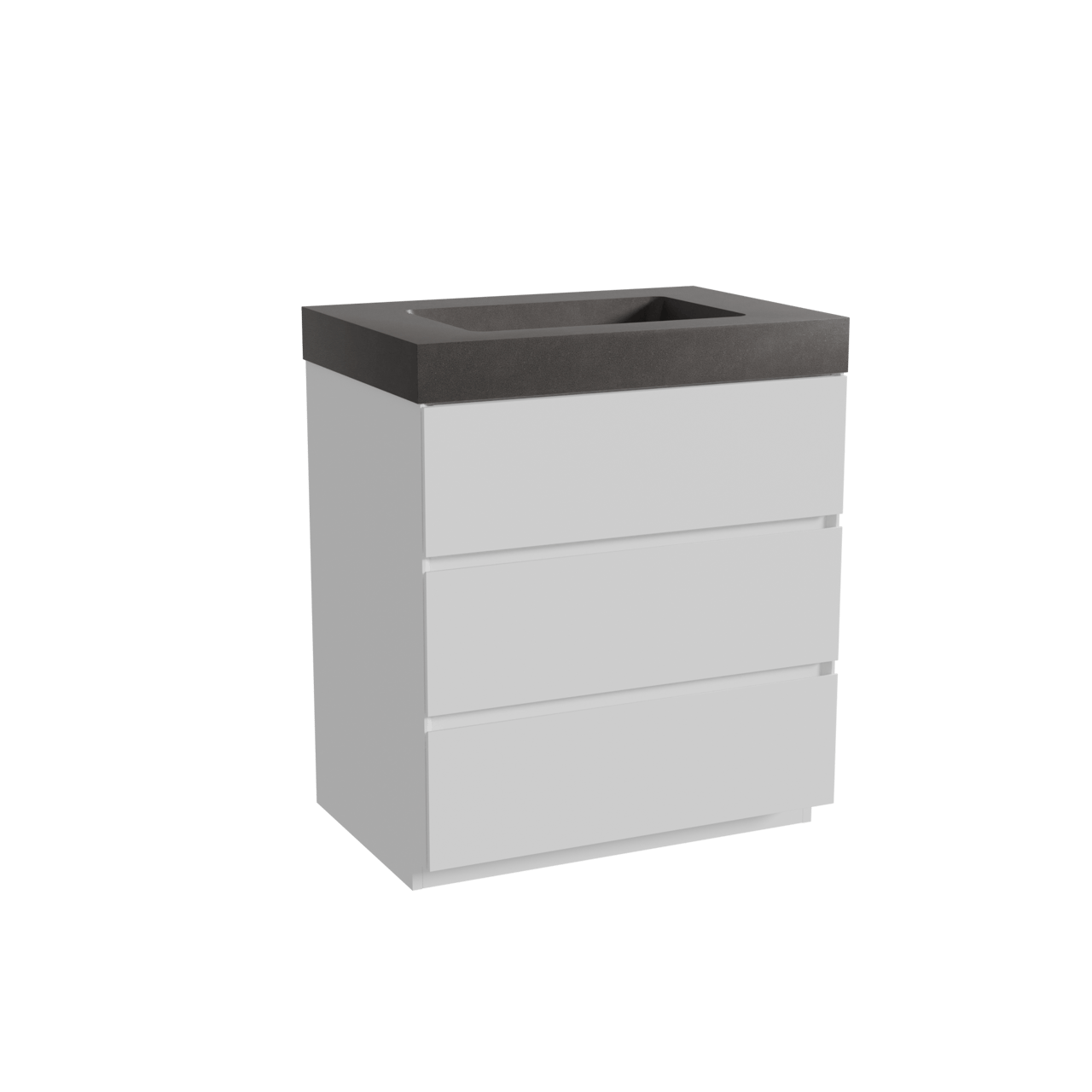 Storke Edge badkamermeubel met Scuro High Wastafel