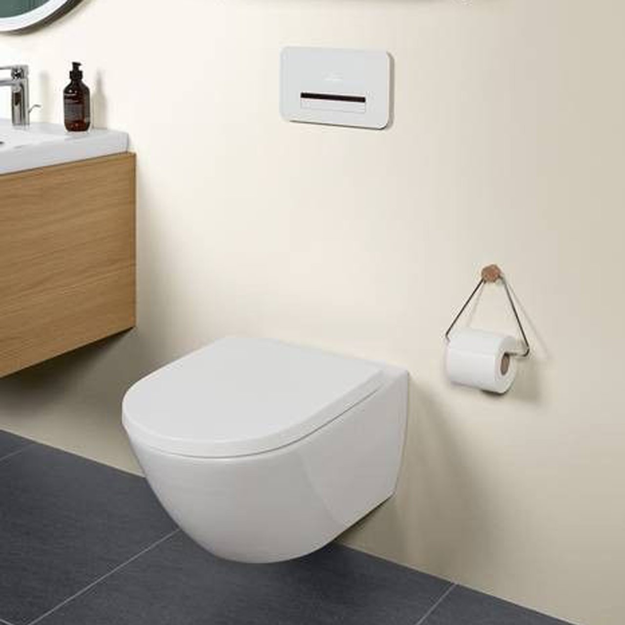 Villeroy & Boch Subway 3.0 wc suspendu Blanc Brillant sans rebord TwistFlush