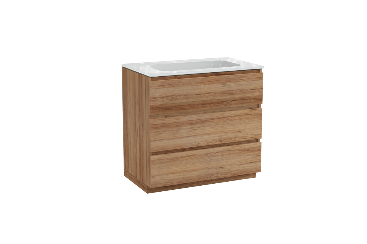 Balmani Lucida Badmöbel Set mit Tablo Strada Waschtisch