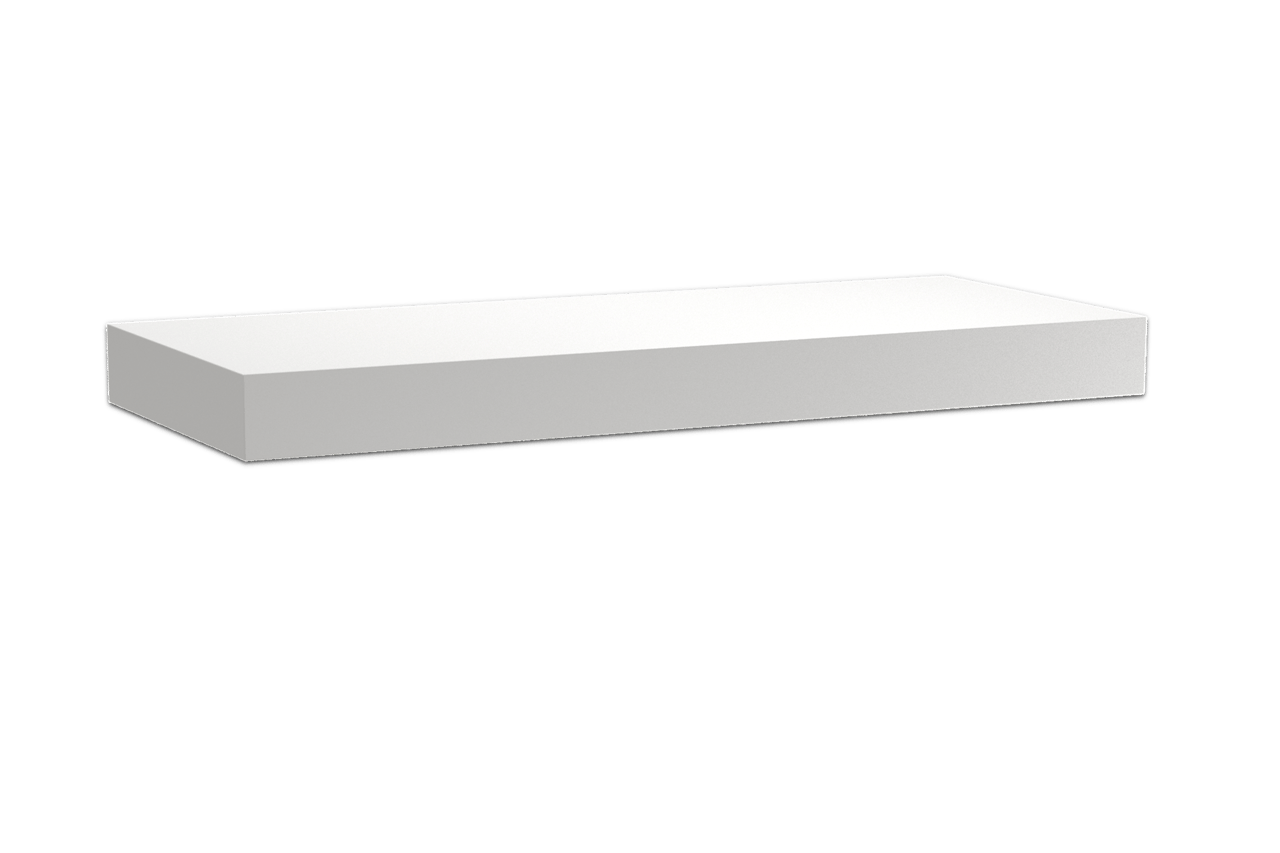 Balmani Dominus Einzel- oder Doppelwaschtischplatte, Solid Surface matt, 135 x 55 cm