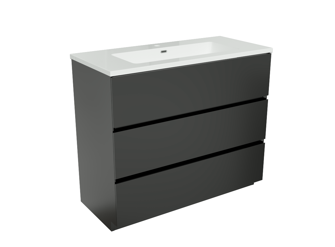 Storke Edge meuble salle de bains avec plan vasque Diva
