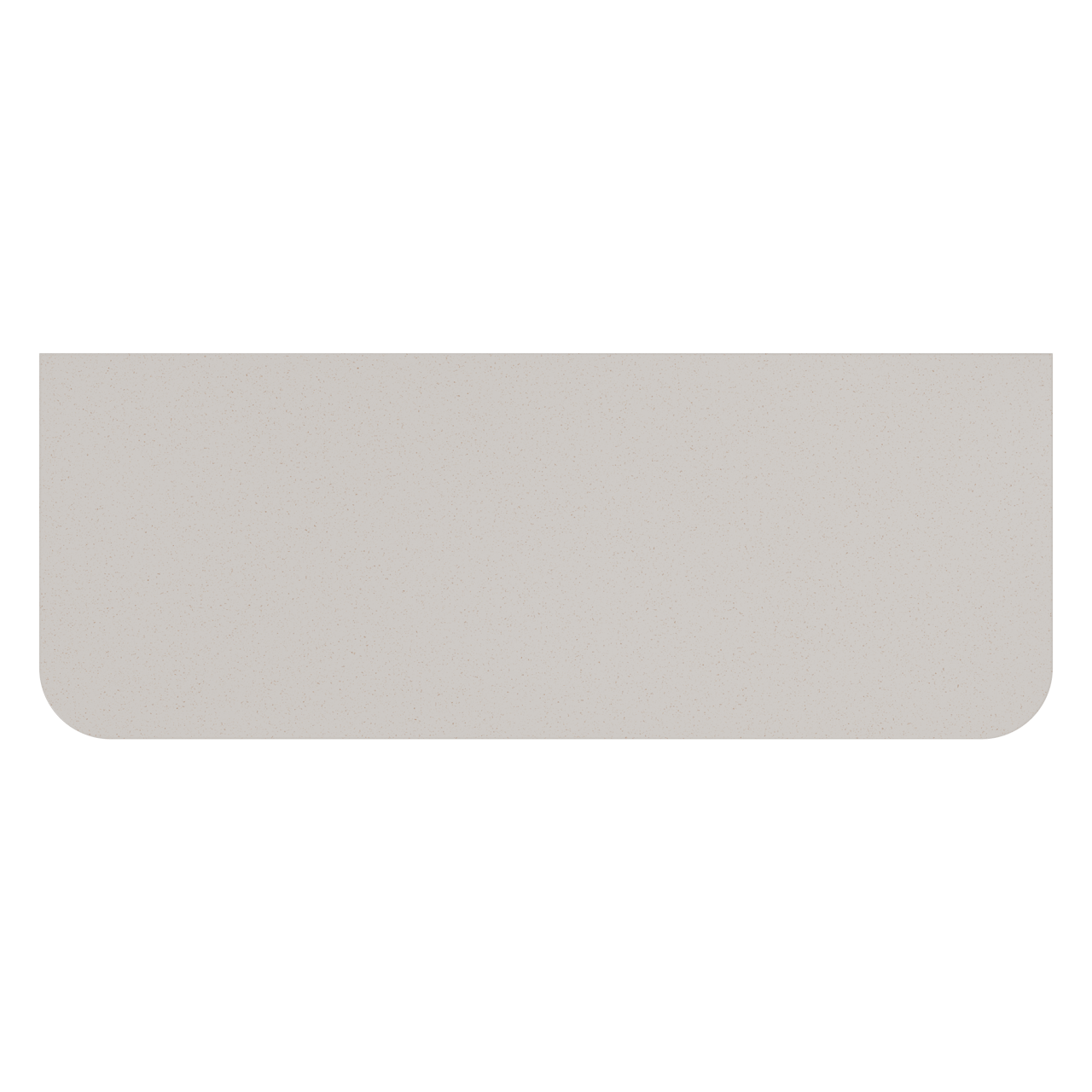 Storke Tavola Soft Einzel- oder Doppelwaschtischplatte Beige Granit solid surface 120 x 46 cm