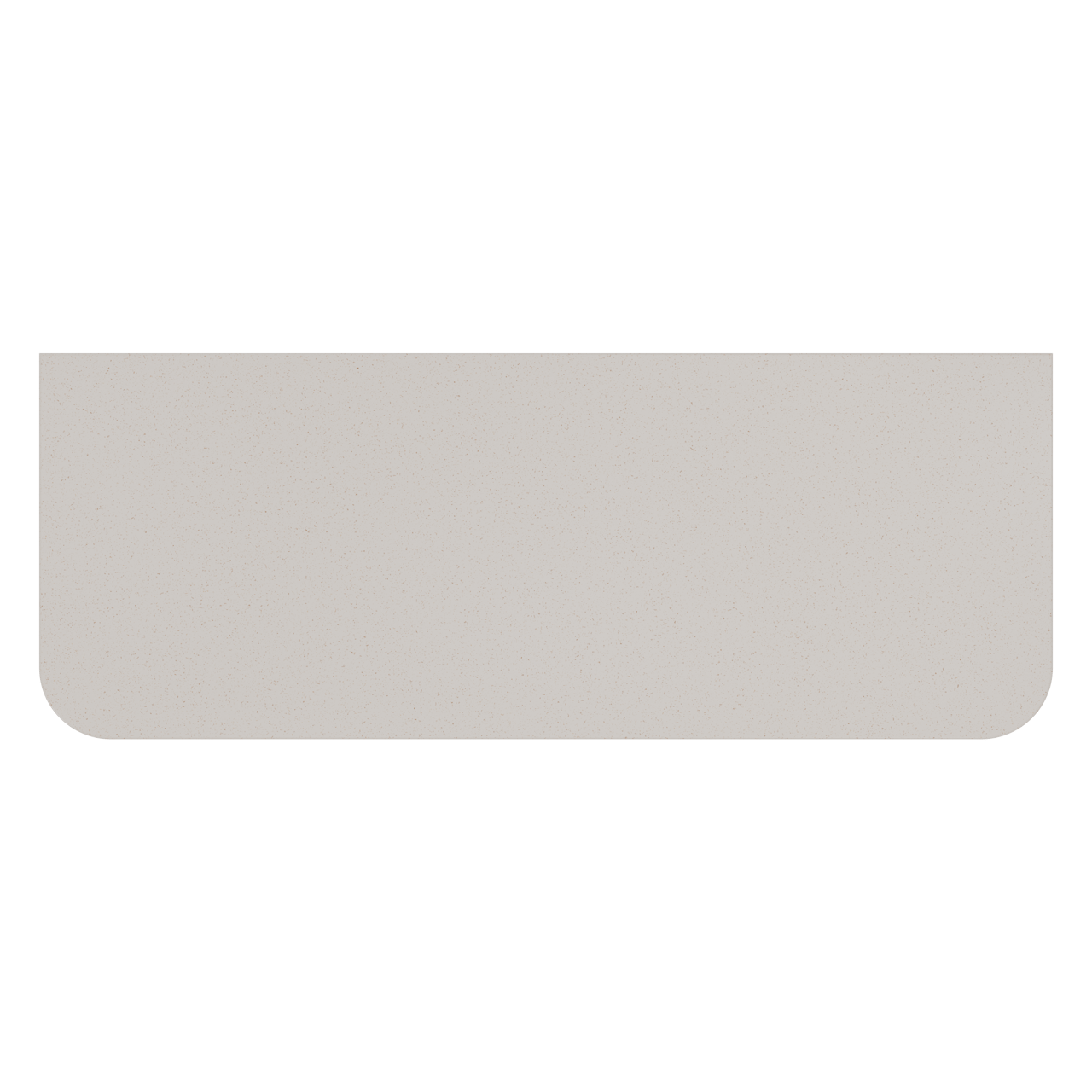 Storke Tavola Soft enkel of dubbel wastafelblad beige granita solid surface 120 x 46 cm