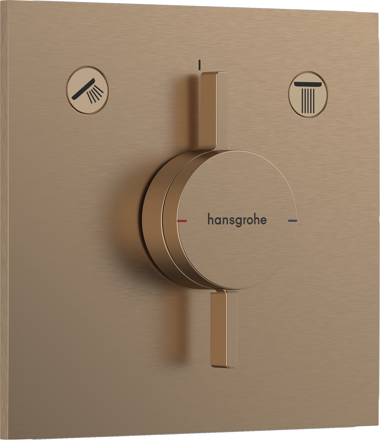 Hansgrohe DuoTurn E inbouw mengkraan Brushed Bronze