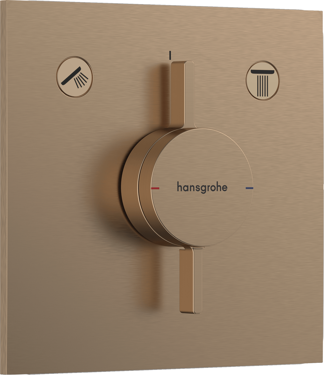 Hansgrohe DuoTurn E inbouw mengkraan Brushed Bronze