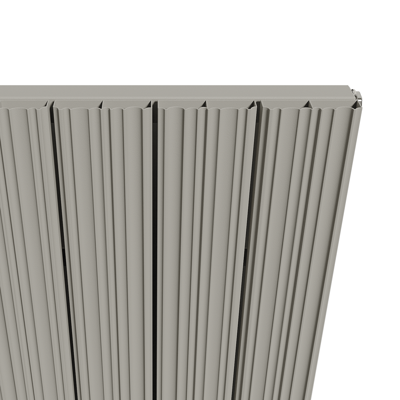 Vipera Mares sèche-serviettes simple 47 x 180 cm chauffage central soie grise raccordements latéral et central possibles 1315W