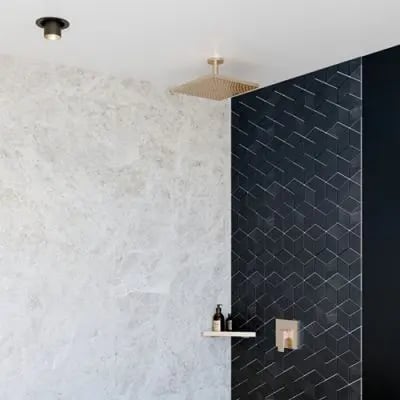 Hansgrohe Raindance E300 tête de douche carré Ø30cm Brushed Bronze