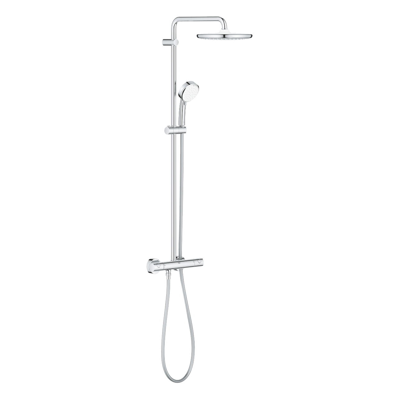 Grohe Tempesta Cosmopolitan System 250 Duschsystem: Chrom Glänzend