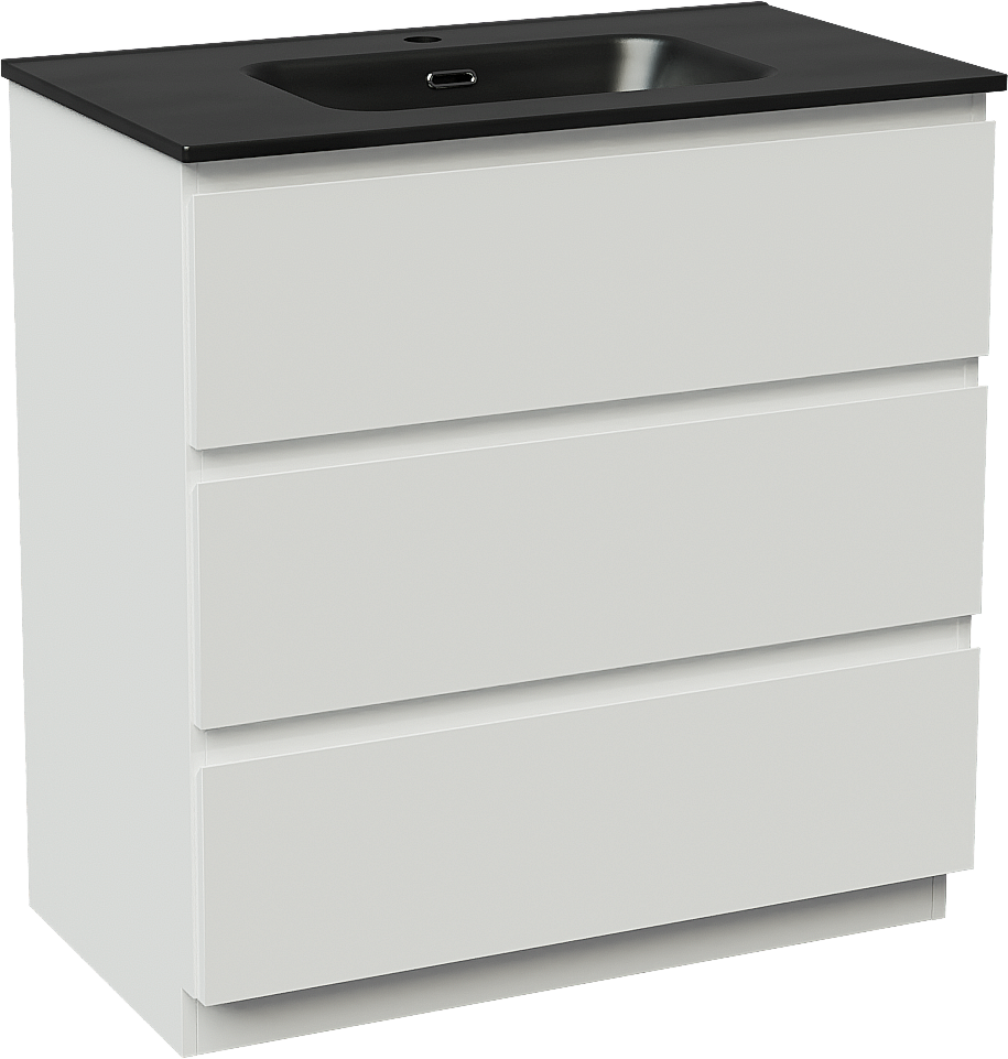 Linie Lado Badmöbel Set mit Baro Waschtisch