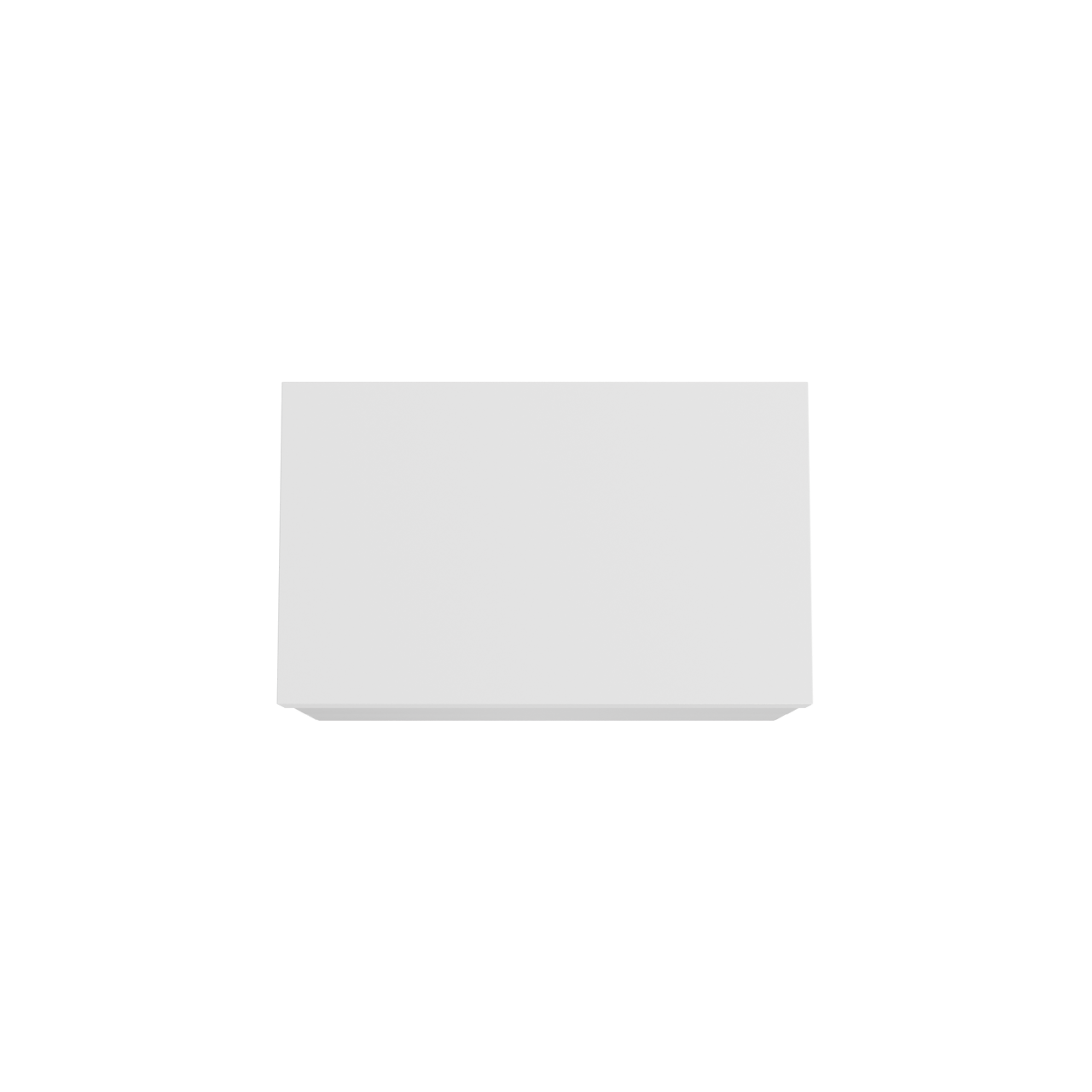 Balmani Mitra hängendes Möbelstück Set: 90 x 55 cm, Weiß matt, mit Dominus Einzel Waschtischplatte, Solid Surface Weiß matt