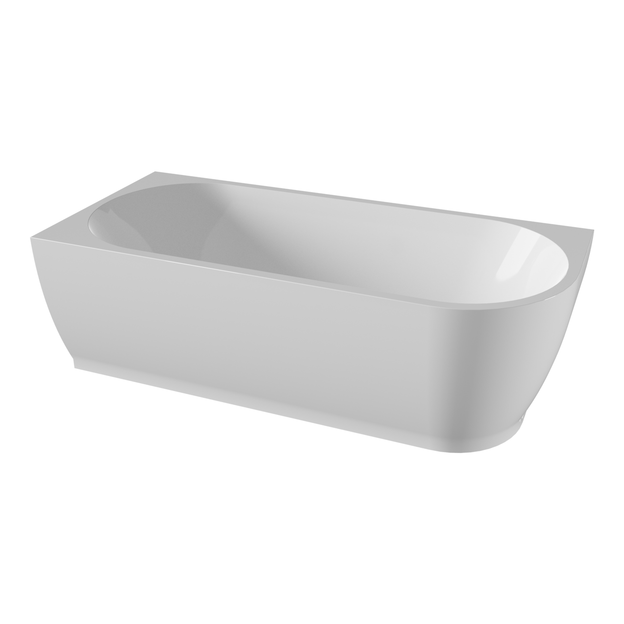 Linie Paulo 2-Personen-Eckbadewanne: links, 180 x 80 cm, Acryl, Weiß Glänzend