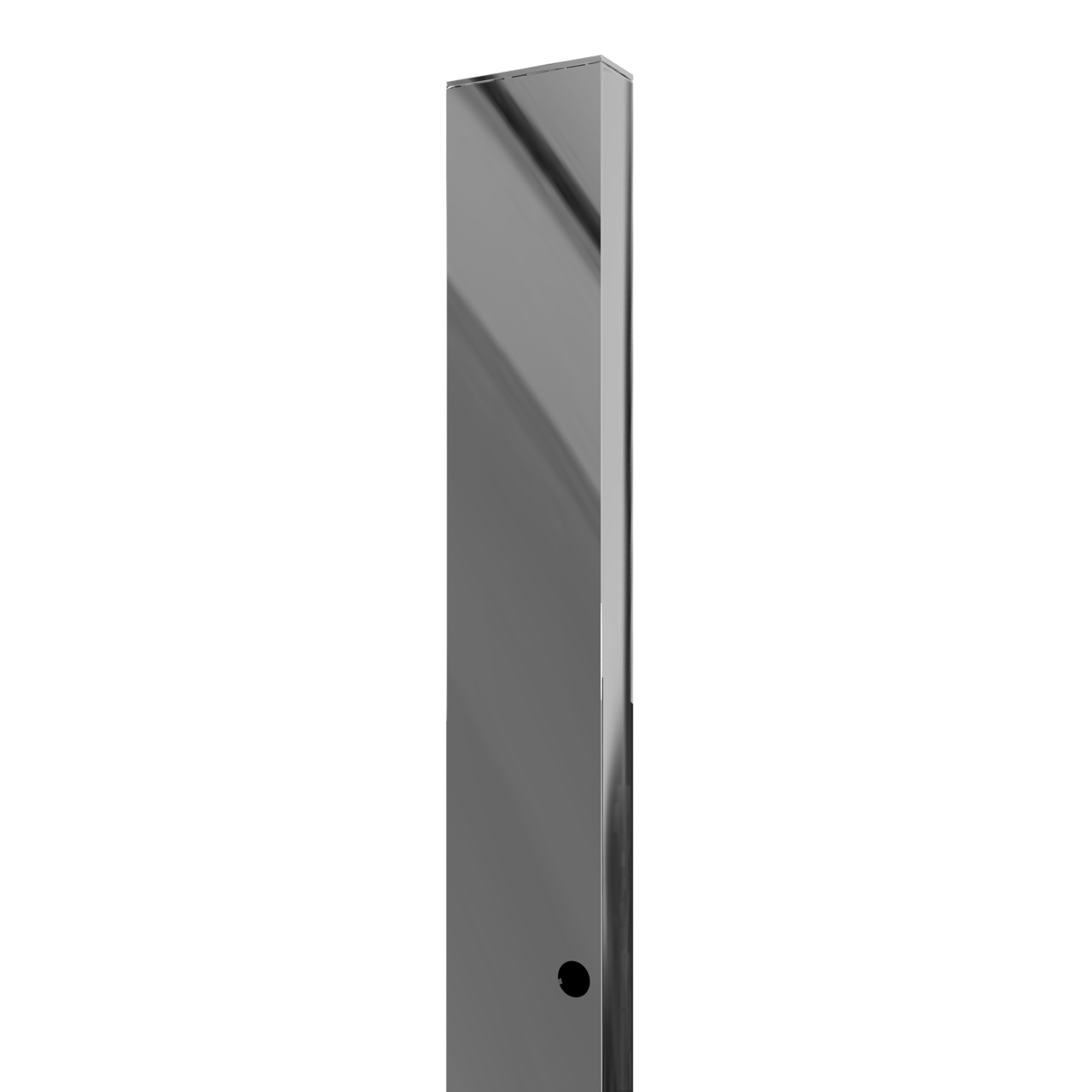 Balmani verbredingsprofiel voor douchedeuren 210 cm, Glanzend Chroom