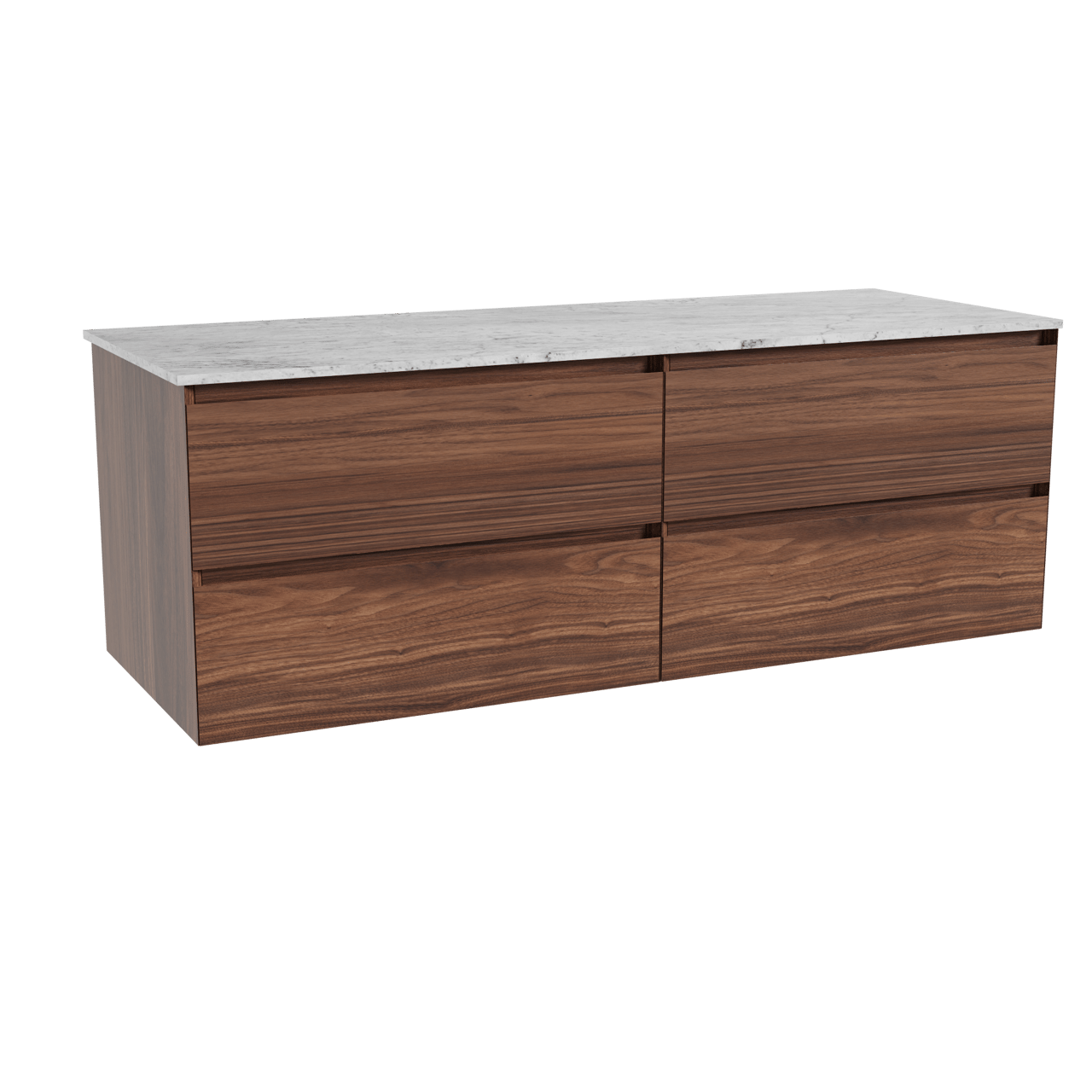 Balmani Mitra Badmöbel Set mit Stretto Waschtischplatte für Aufsatzwaschbecken