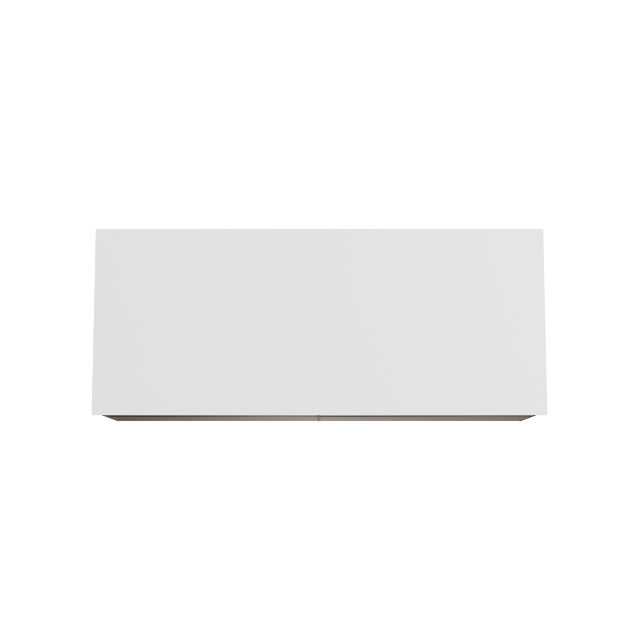 Balmani Mitra meuble salle de bains suspendu 135 x 55 cm noyer américain avec Stretto tablette simple ou double en solid surface blanc mat