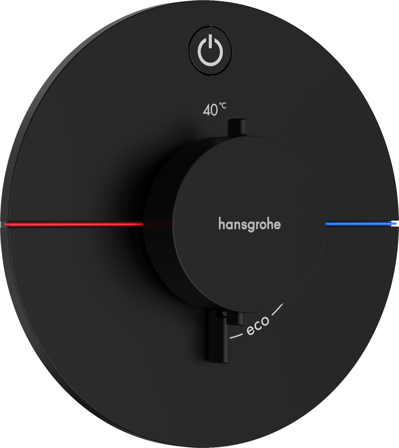 Hansgrohe Showerselect Comfort S thermostat de douche encastré noir mat