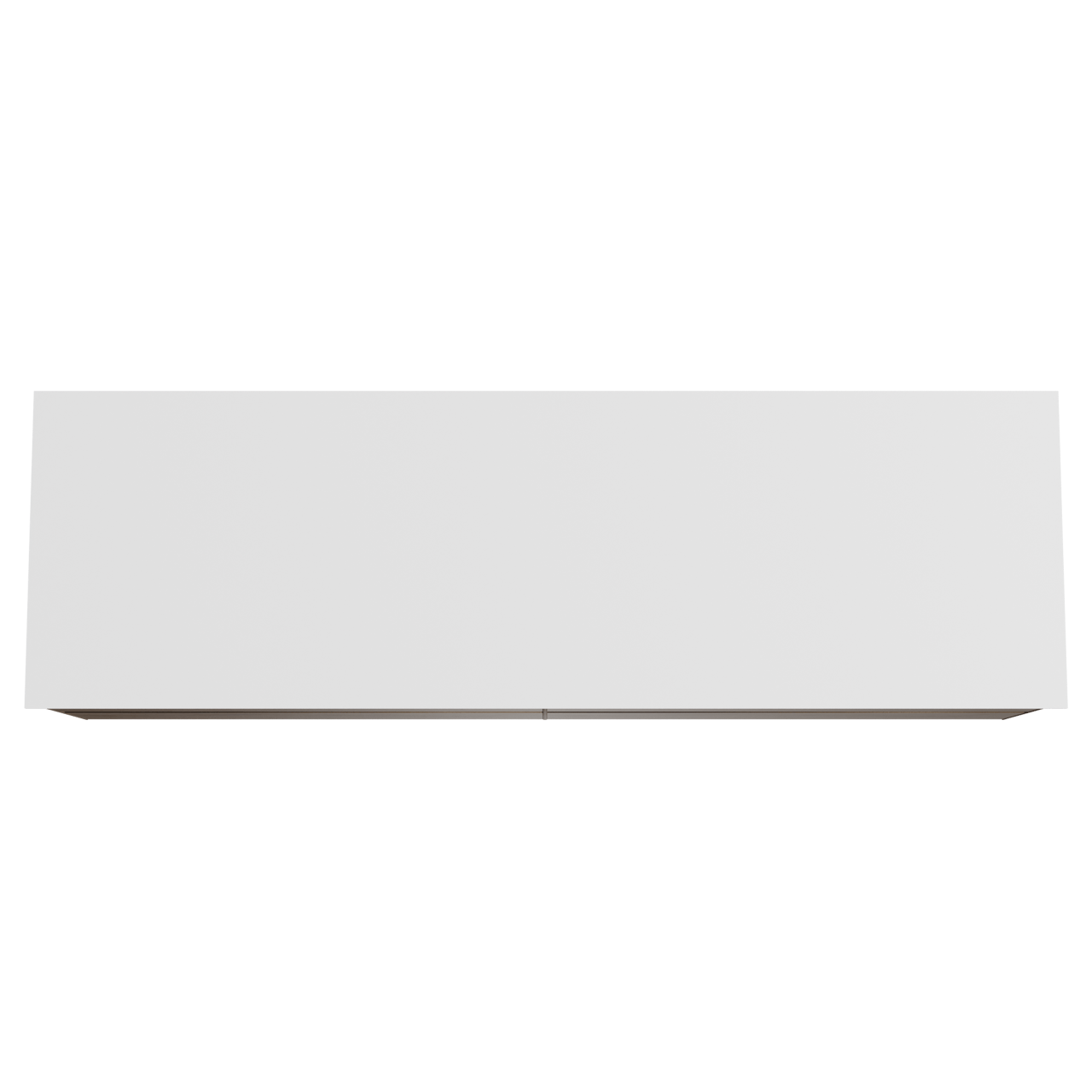 Balmani Mitra meuble salle de bains suspendu 180 x 55 cm noyer américain avec Stretto tablette simple ou double en solid surface blanc mat