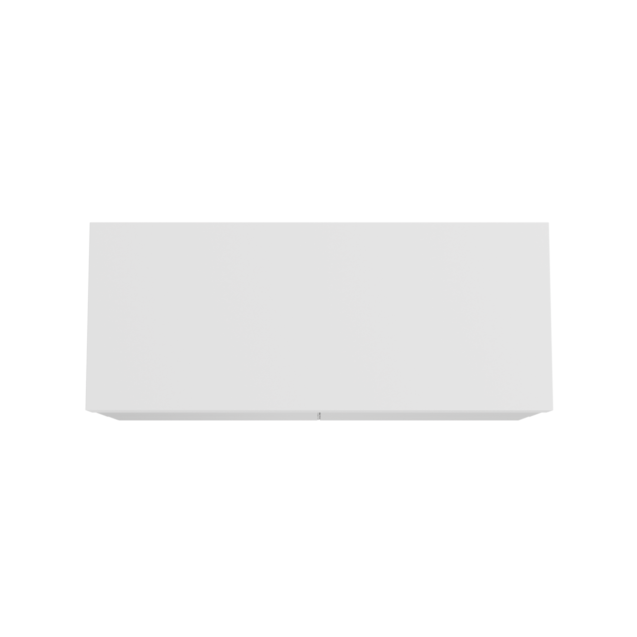 Balmani Mitra hängendes Möbelstück Set: 135 x 55 cm, Weiß matt, mit Dominus Einzel- oder Doppel Waschtischplatte, Solid Surface Weiß matt