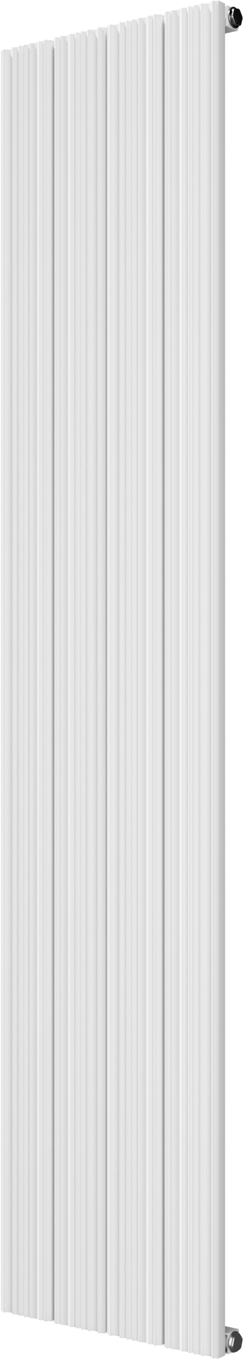 Vipera Mares enkele handdoekradiator 37,5 x 180 cm centrale verwarming mat wit zij- en middenaansluiting 1085W