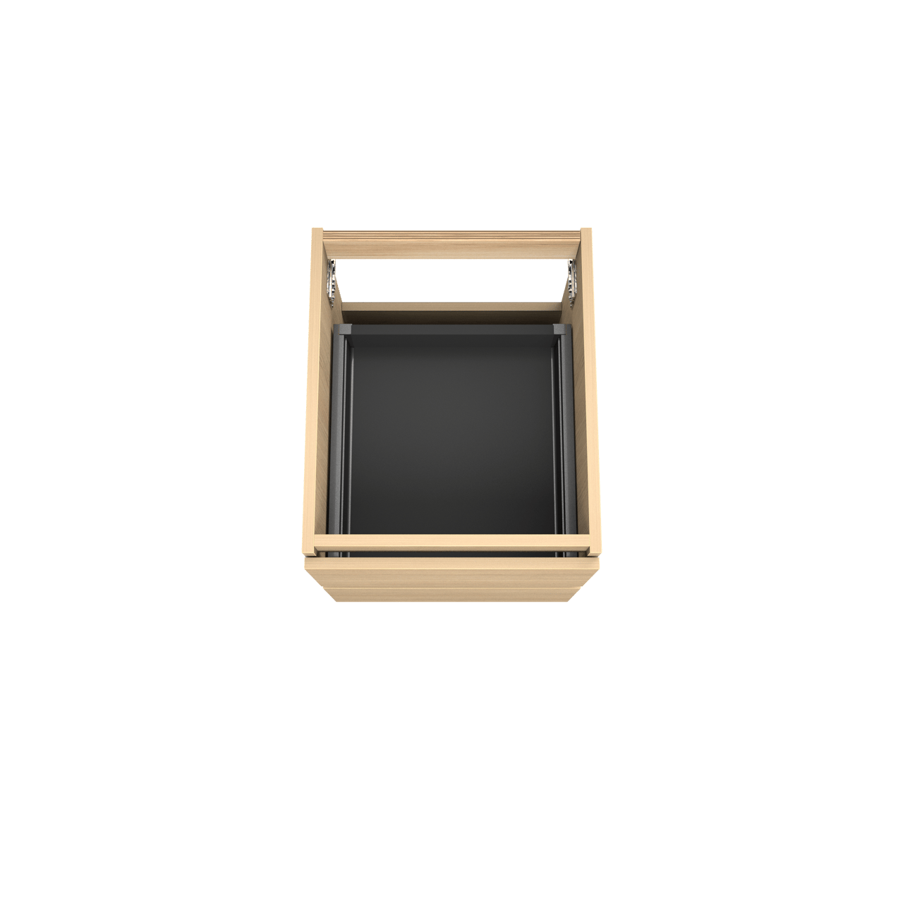 Balmani Lucida meuble sous-lavabo suspendu 45 x 55 cm chêne naturel 2 tiroirs