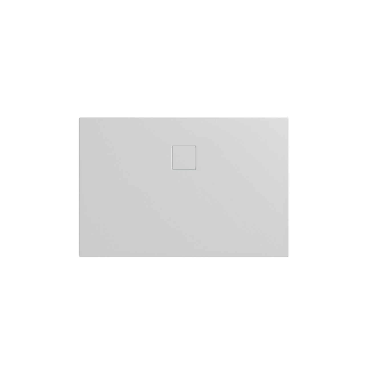 Linie Rumba receveur de douche 120 x 90 cm acrylique blanc mat texture ardoise