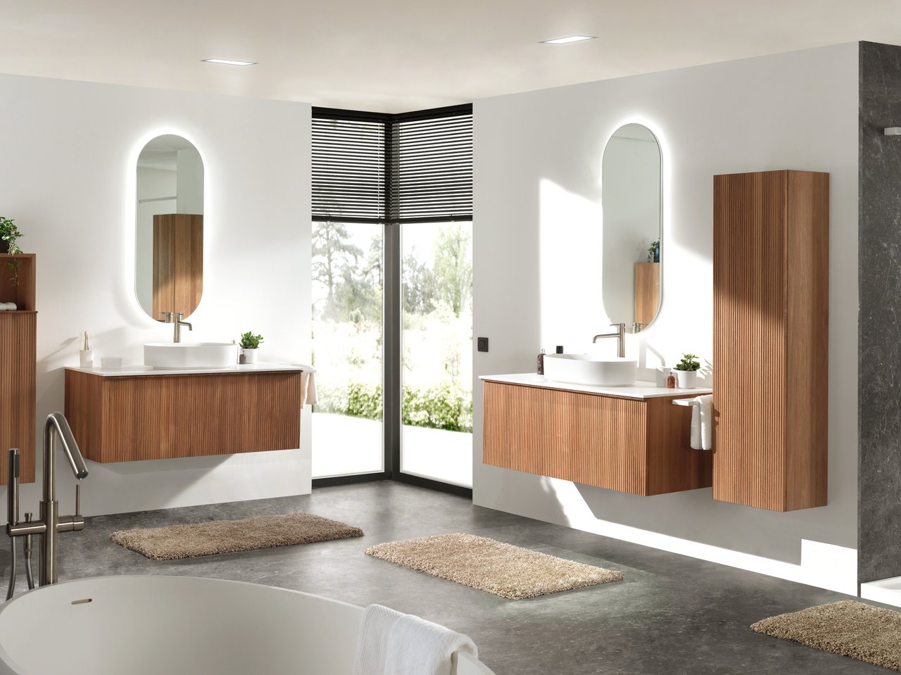 Balmani Click Flat Large bonde Solid Surface