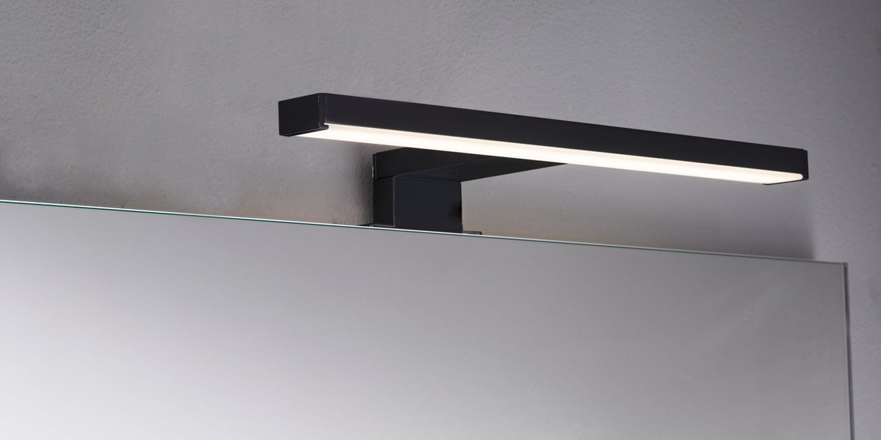 Balmani Cubico LED verlichting 50 cm zwart, 4100K