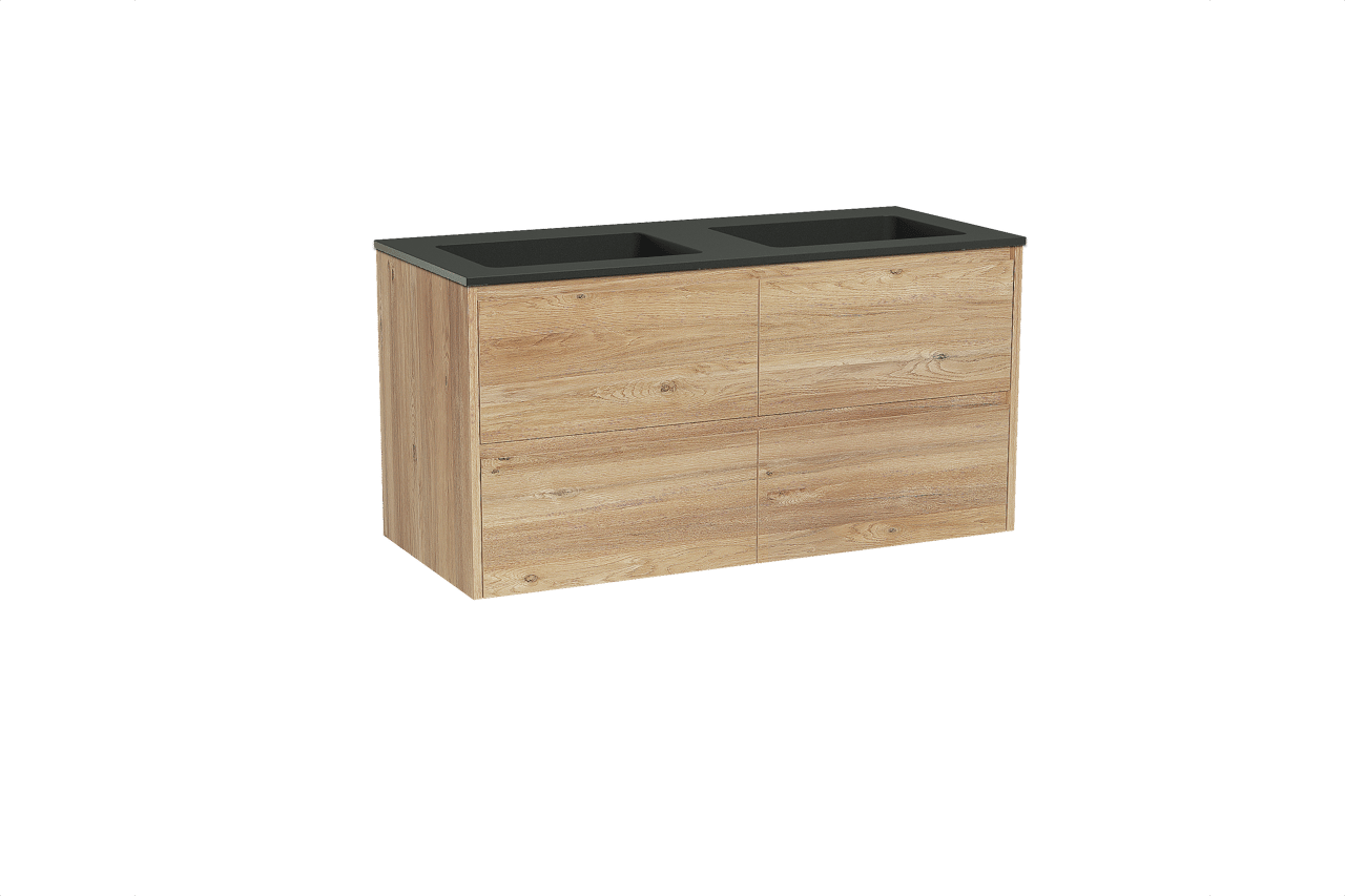 Storke Seda badkamermeubel met Scuro Wastafel