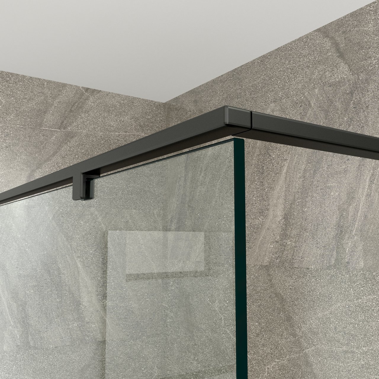 Balmani BMSS Crest stabilisatiestang links 152x102cm mat zwart