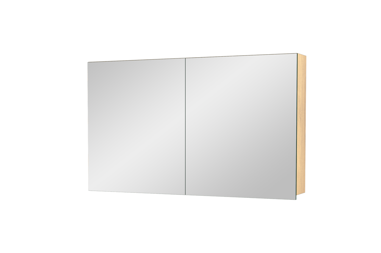 Balmani Lucida spiegelkast 120 x 72 cm teakhout