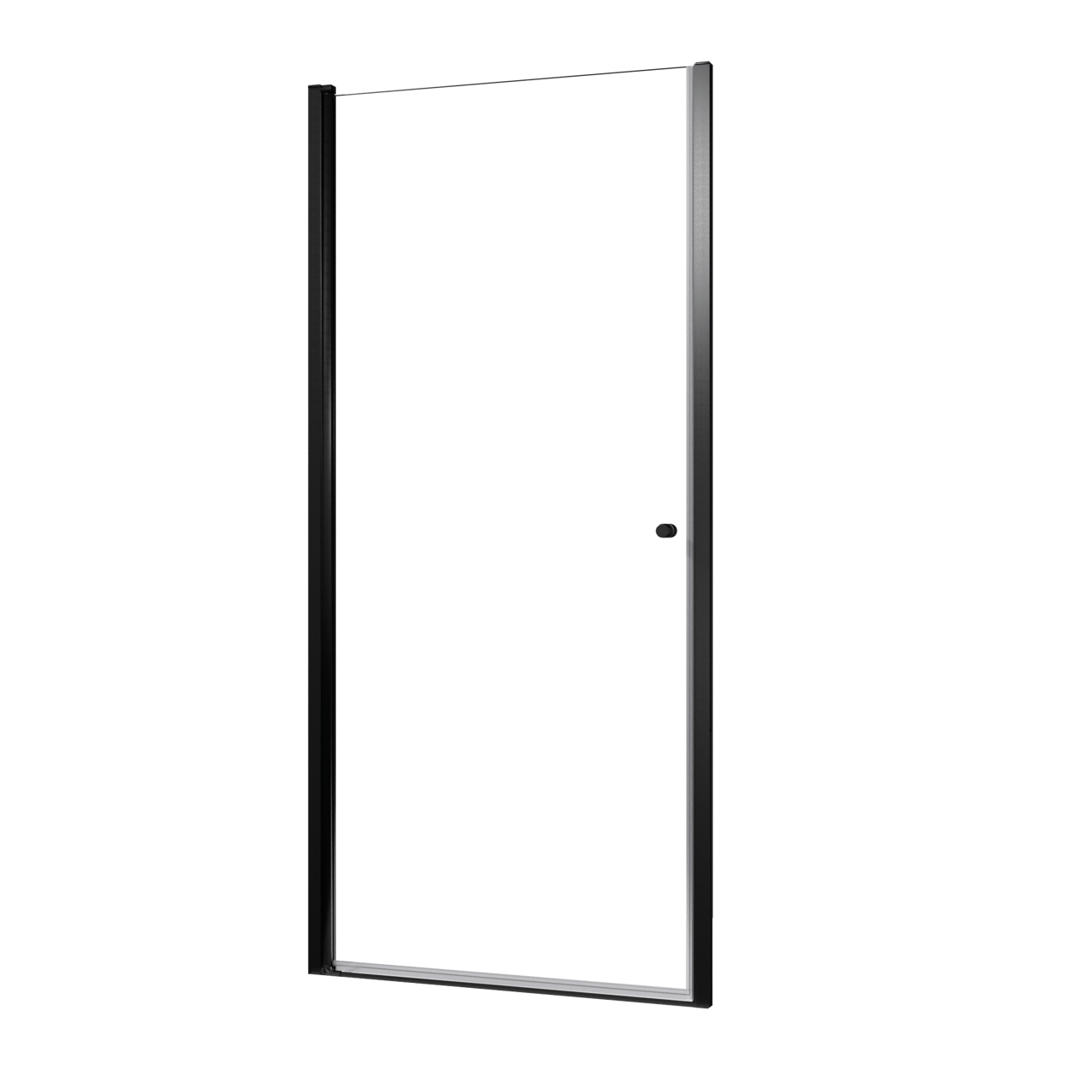 Luca Varess Kuresa douche draaideur 95 x 200 cm helder glas mat zwart profiel