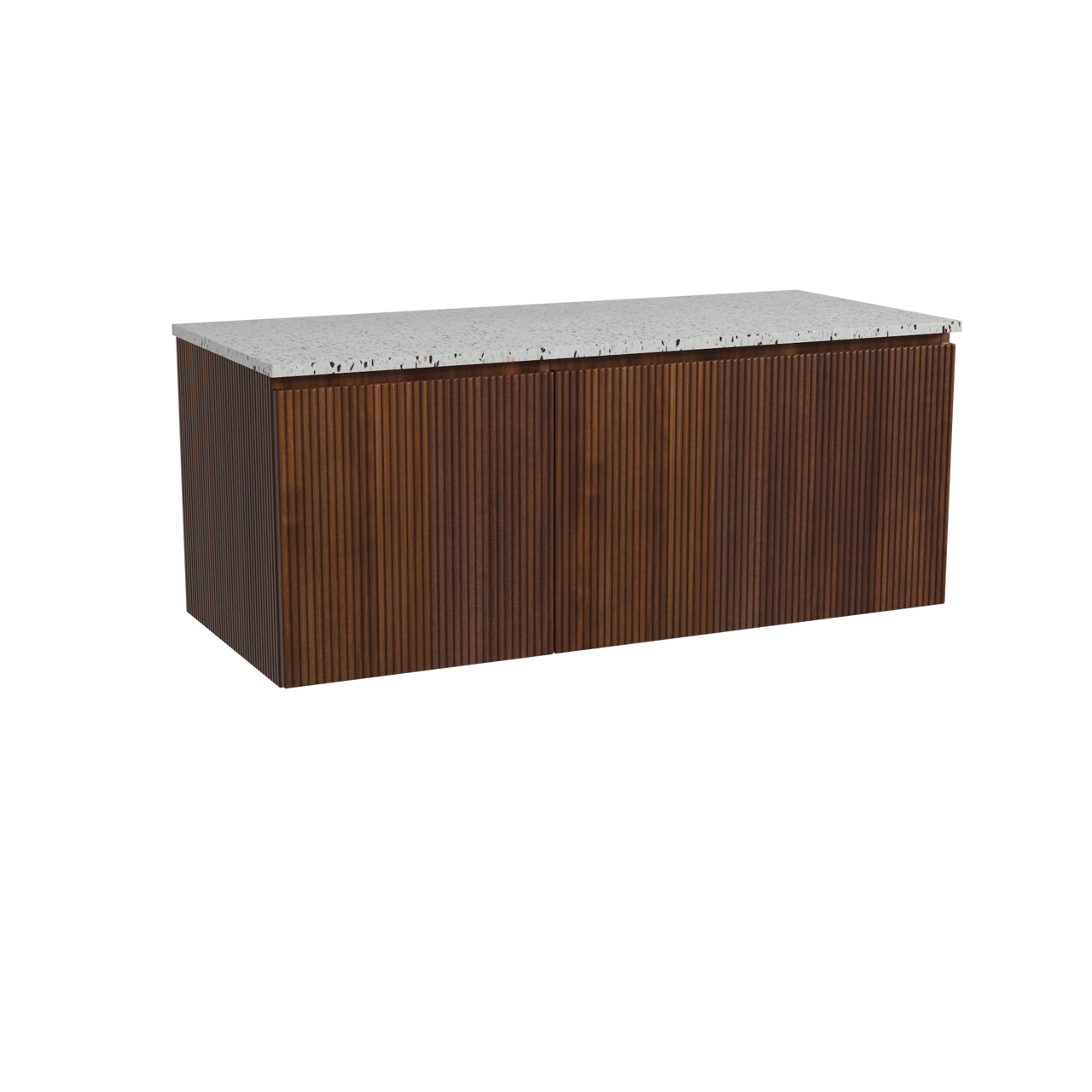 Storke Ribs badkamermeubel met Tavola wastafelblad voor waskom(men)