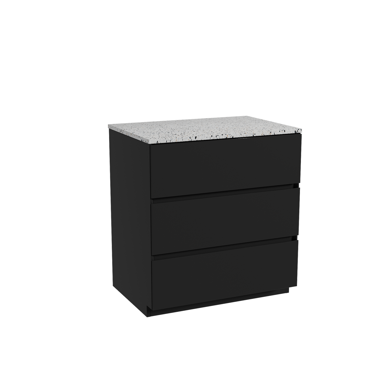 Storke Edge meuble salle de bains avec tablette pour vasques Tavola