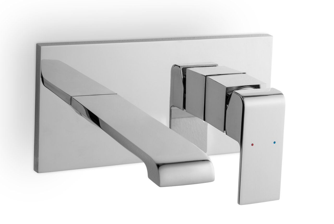 Blaufoss ABALONE inwall basin  mixer  single lev. Chr