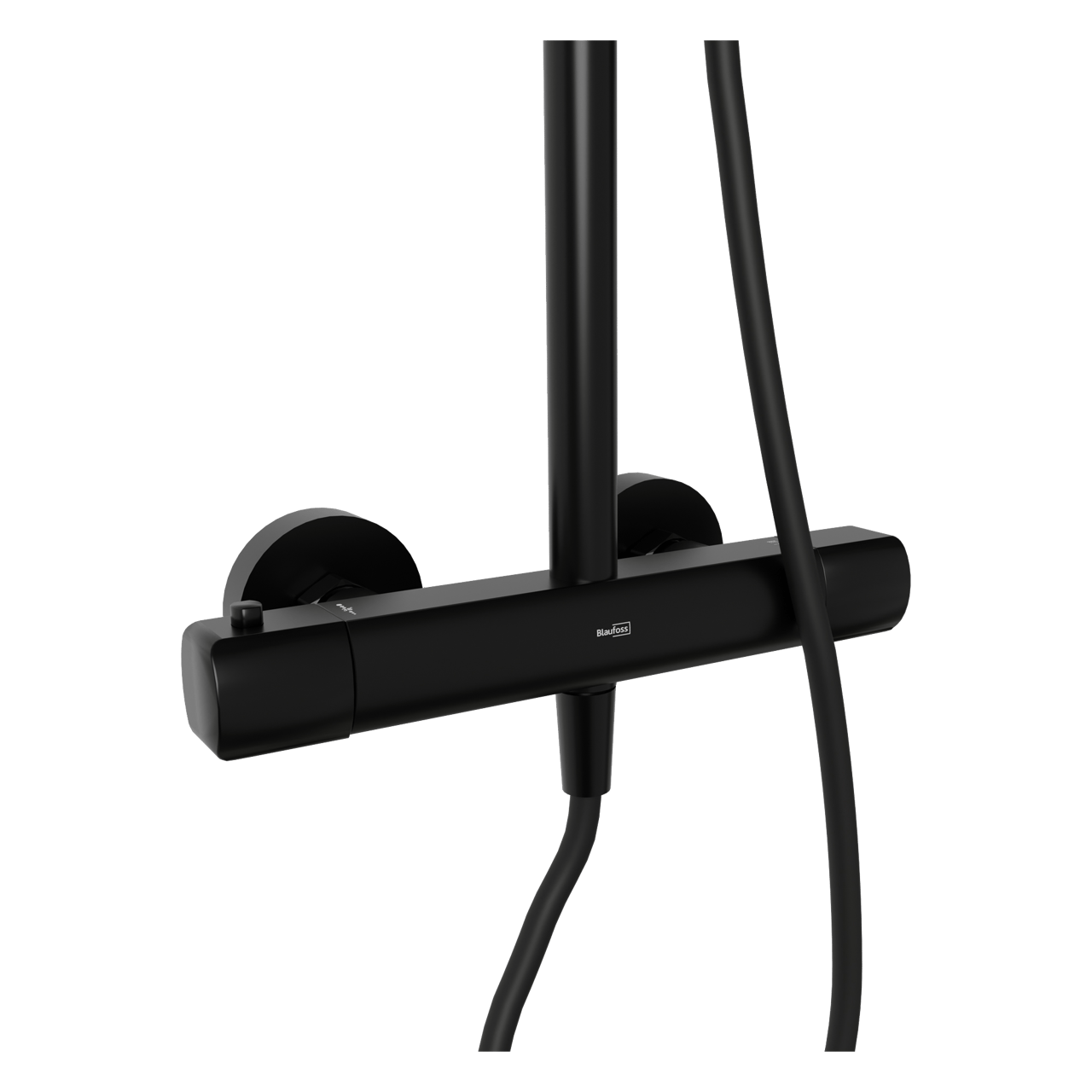 Blaufoss Bodan 250 colonne de douche de pluie robinet thermostatique Noir Mat