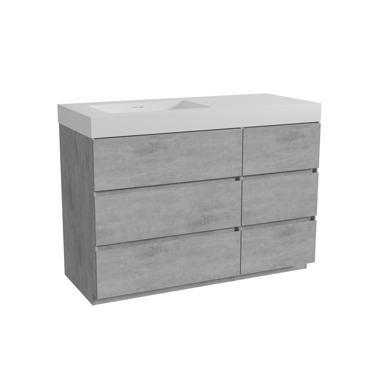 Storke Edge Badmöbel Set mit Mata High Waschtisch