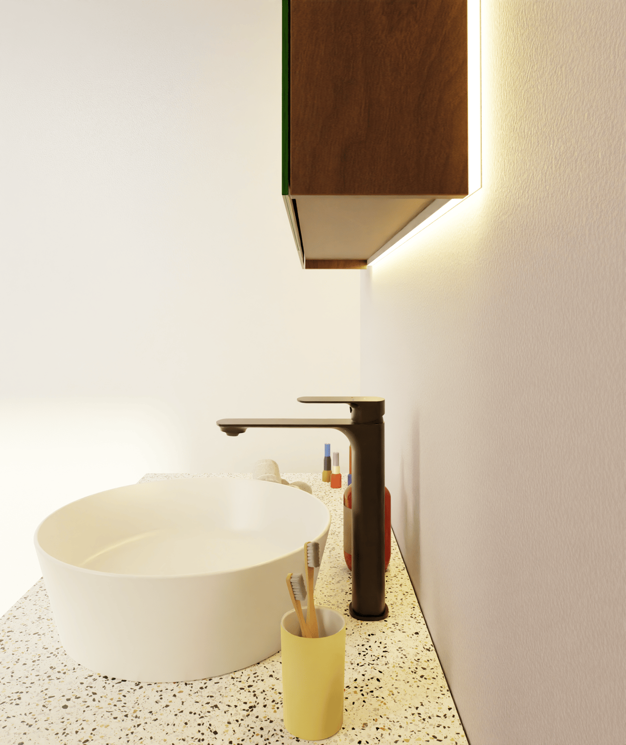 Luca Varess LED verlichting voor spiegelkast 100 x 75 cm