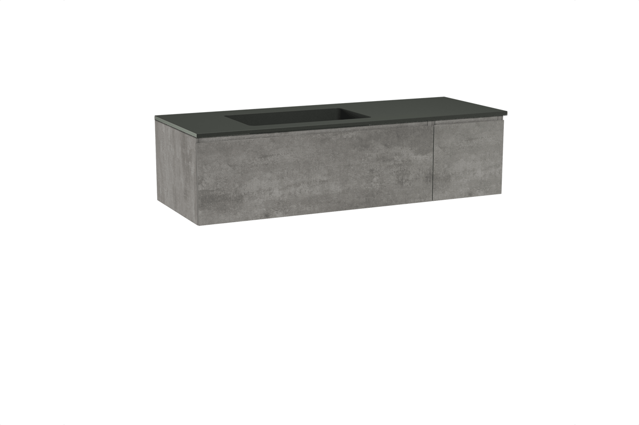 Storke Edge badkamermeubel met Scuro Wastafel