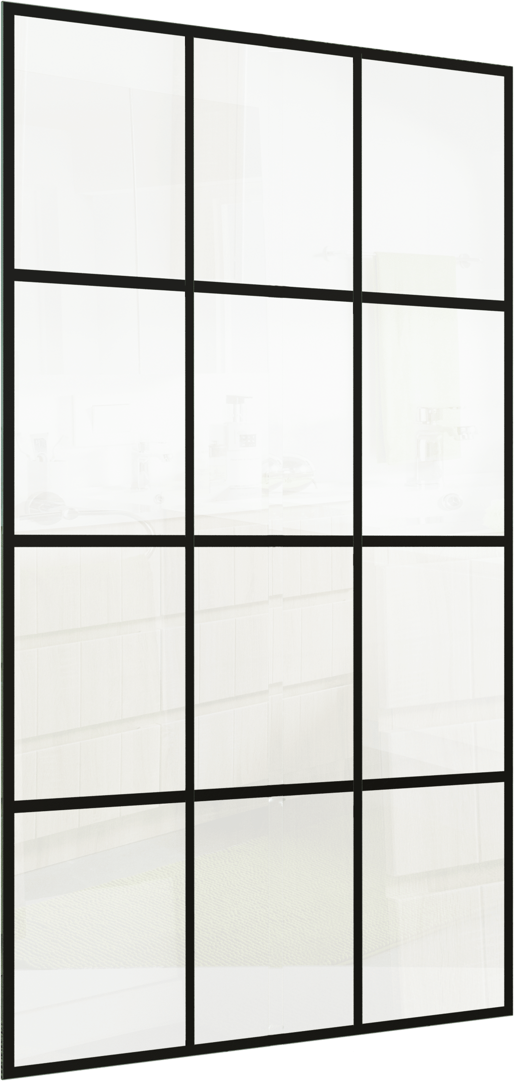 Linie Walk-In paroi de douche Square 116 x 200 cm