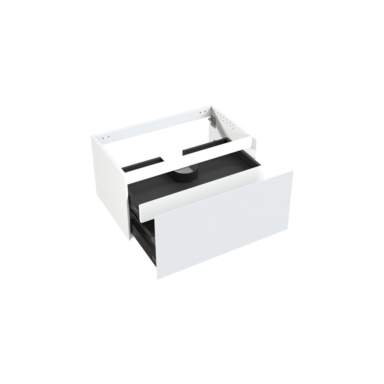 Balmani Idra zwevende wastafelonderkast 90 x 55 cm mat wit 2 lades