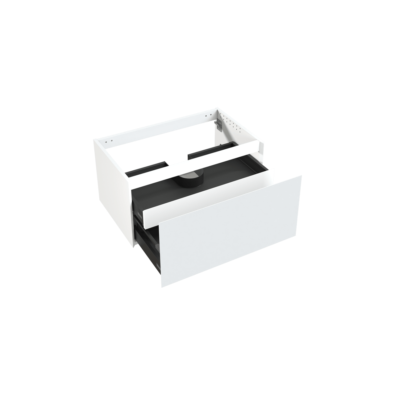 Balmani Idra meuble sous-vasque suspendu 90 x 55 cm blanc mat 2 tiroirs