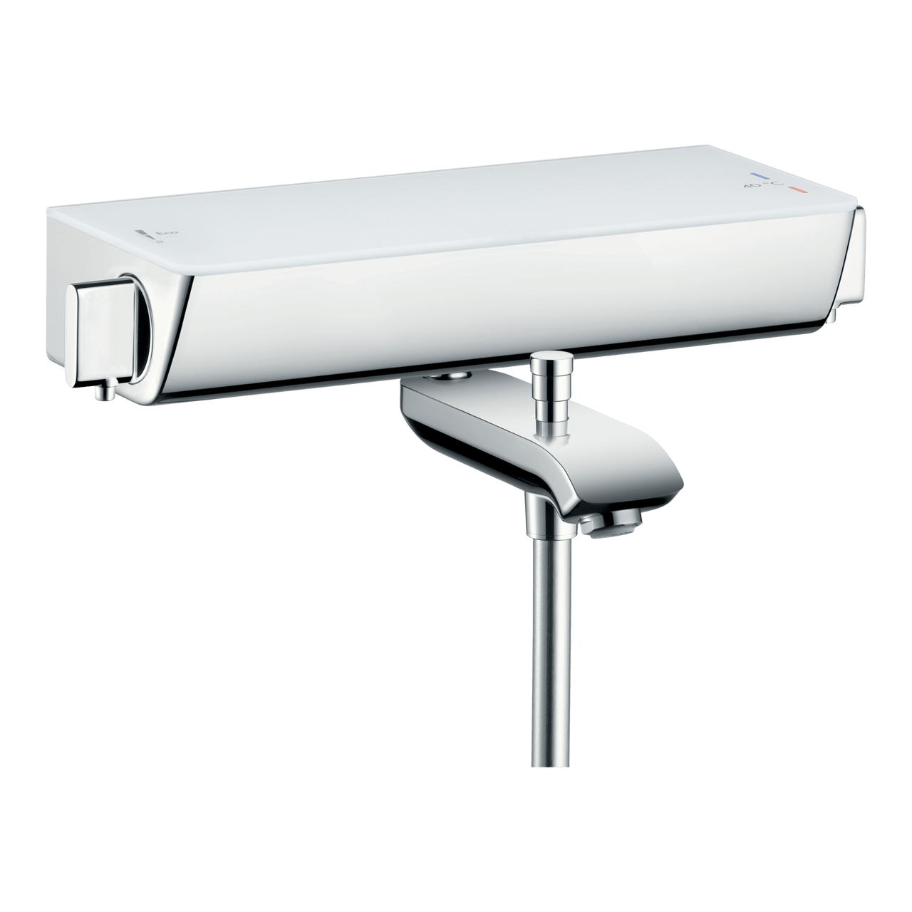 Hansgrohe Ecostat Select thermostatische badkraan Glanzend Chroom