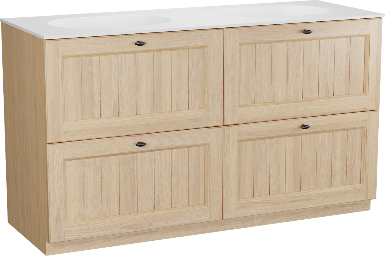 Balmani Lemon badkamermeubel met Tablo Oval Wastafel