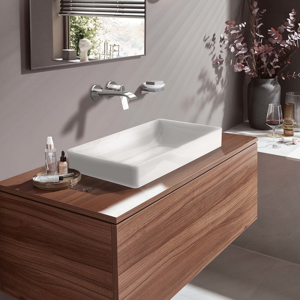 Hansgrohe Vivenis Inbouw wastafelkraan chroom incl. inbouwelement