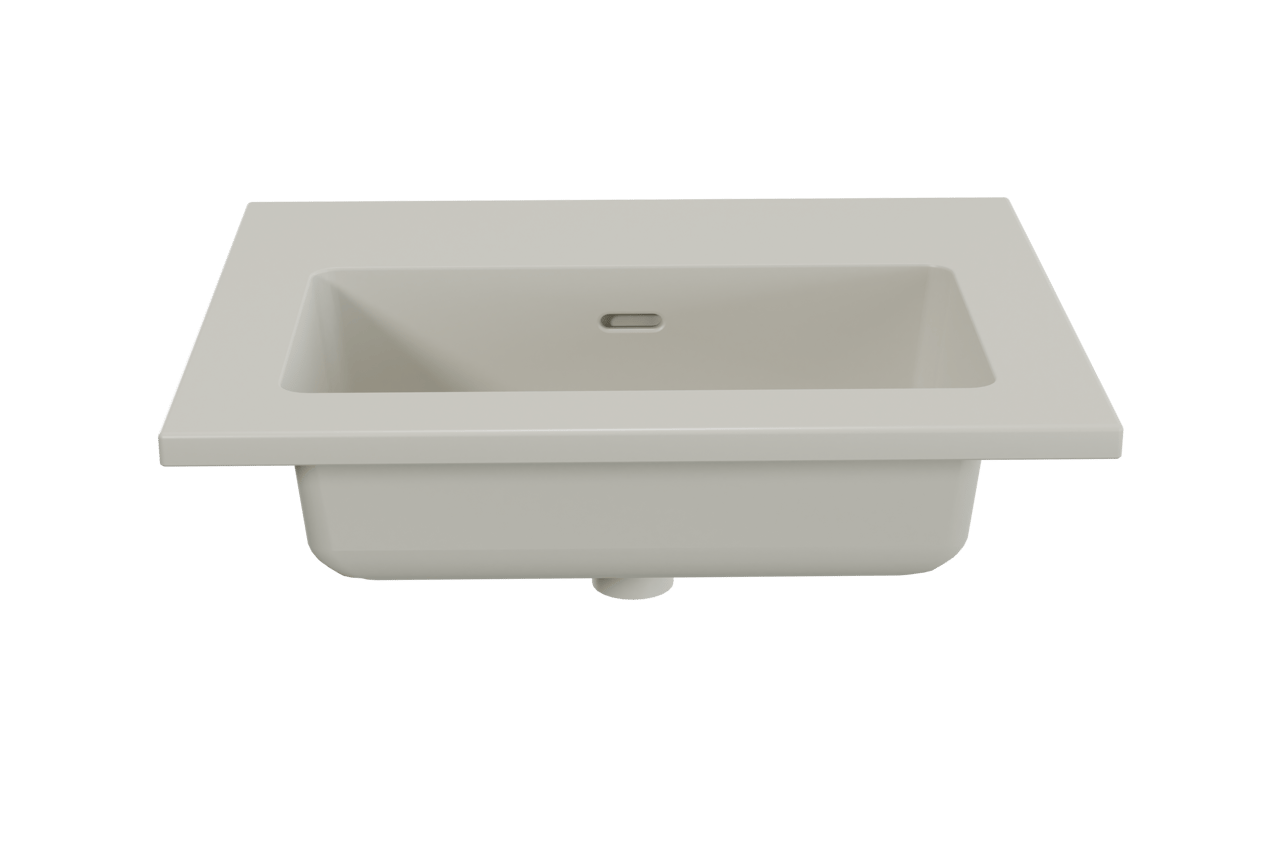 Storke Diva plan simple top solid soie grise matte 45 x 35 cm