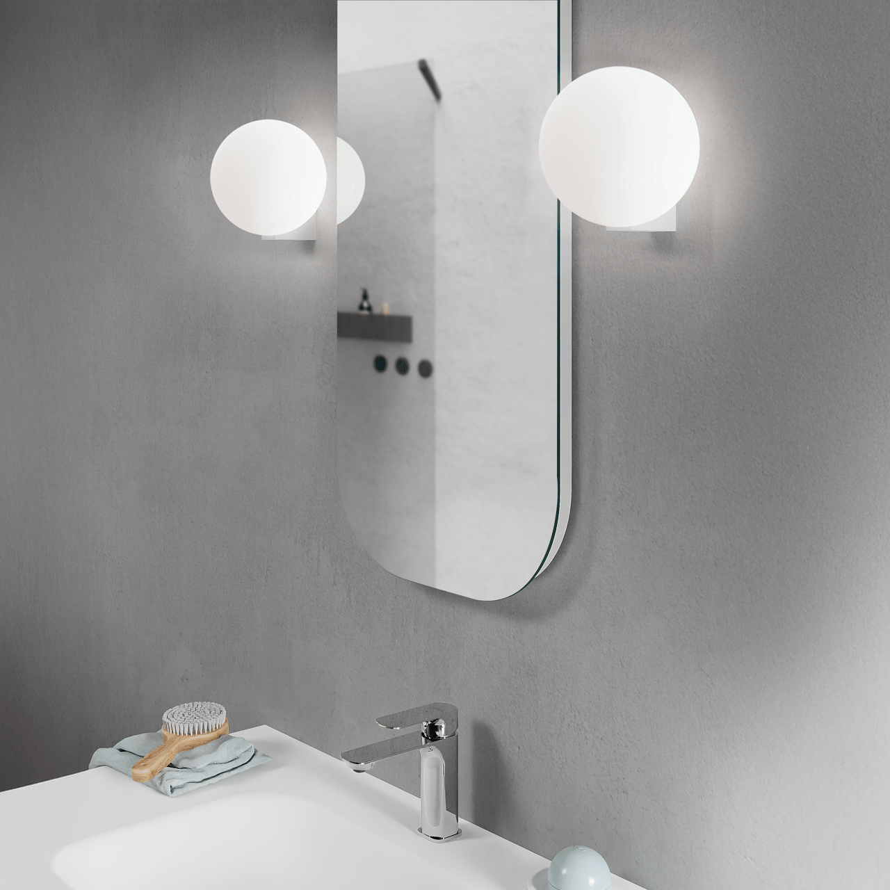 Balmani Boho LED Spiegelbeleuchtung: 16 cm, Weiß