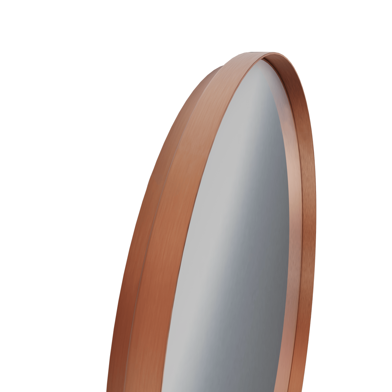 Balmani Giro Round rond badkamerspiegel Brushed RoseGold Ø 90 cm