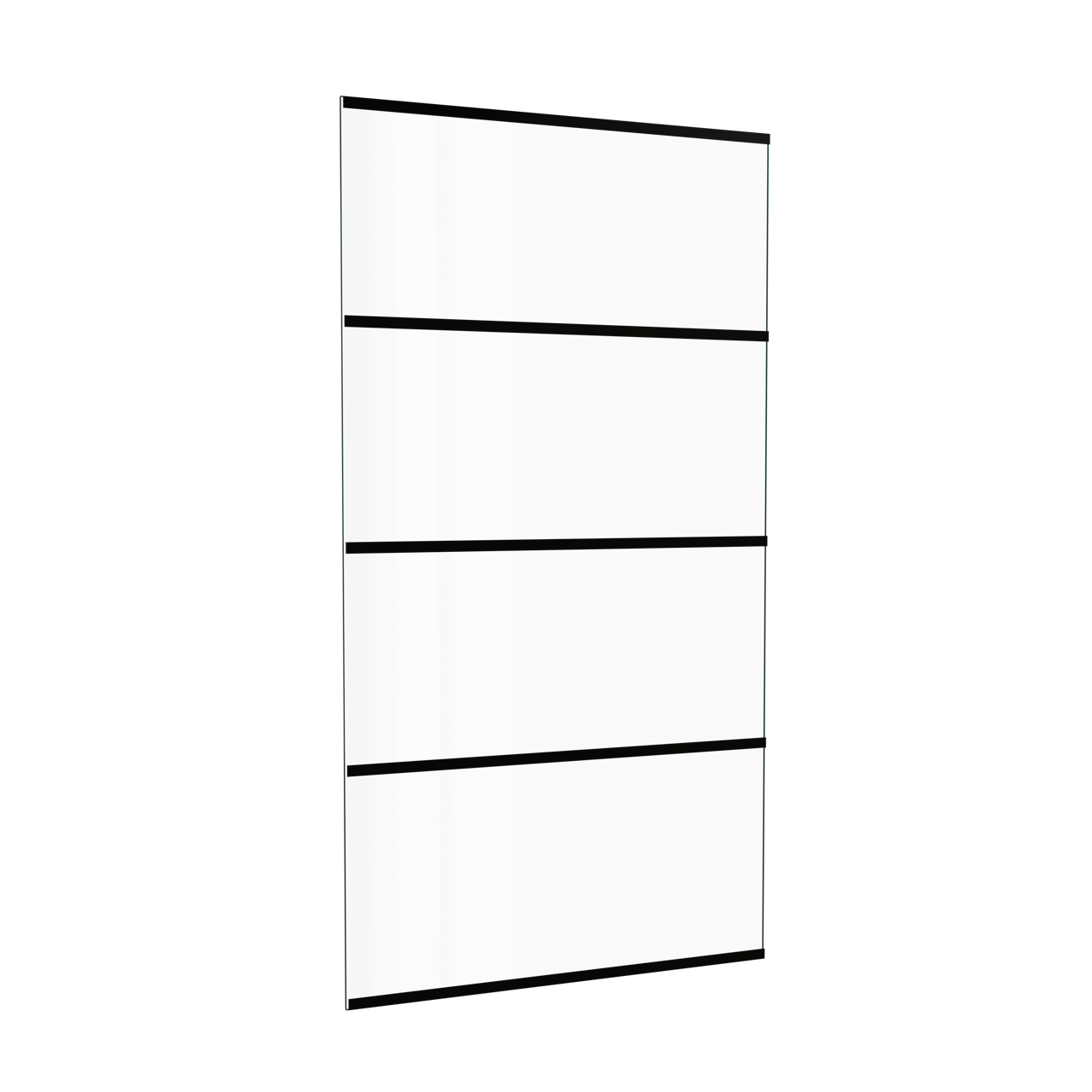 Balmani Senses Design zijpaneel 100 cm x 210 cm Lined glas