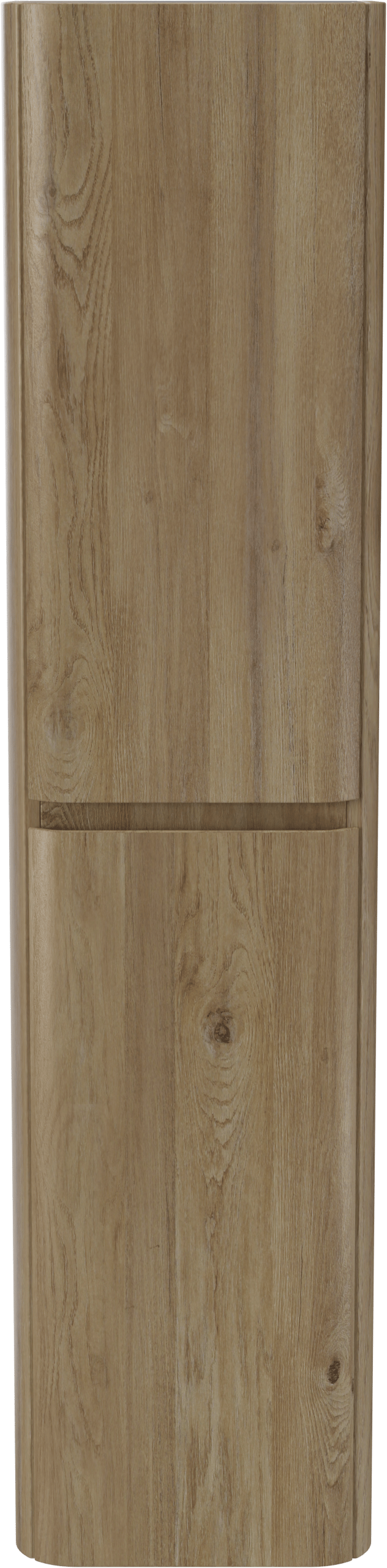 Storke Soft zwevende badkamerkast 40 x 35 x 170 cm ruwe eik